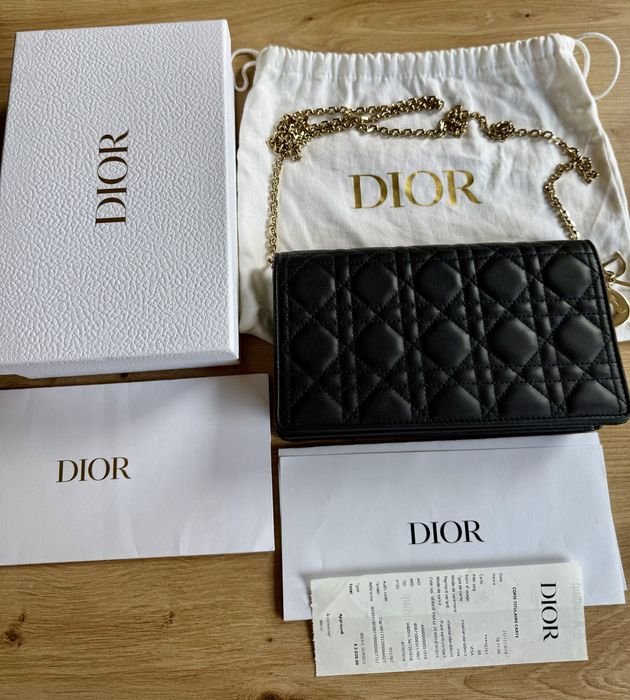 Lady Dior Cannage Pouch