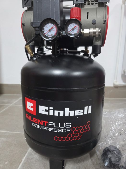 Compresor Einhell TE-AC 240/24 Silent, 1.500 W, max. 10 bar