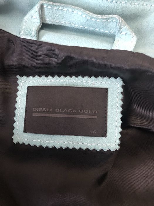 Geaca barbati Diesel black gold  , piele de vaca 100% !