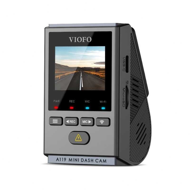 Видеорегистратор VIOFO A119 MINI, 2K, 60FPS, GPS, WIFI - предна камера