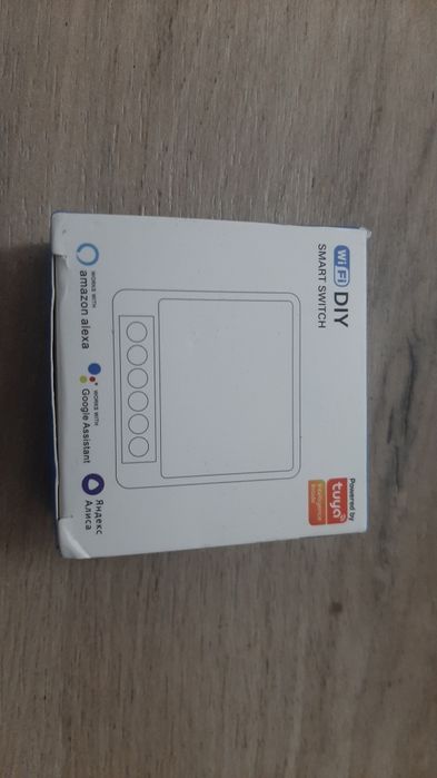 Intrerupator/ releu/ comutator DUBLU smart cu wifi, TUYA, nou