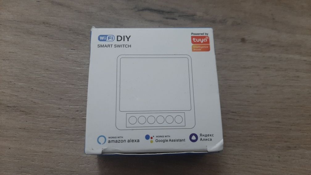 Intrerupator/ releu/ comutator DUBLU smart cu wifi, TUYA, nou