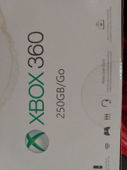 XBOX 360,250gb/60