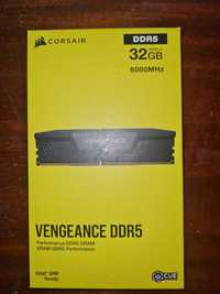 Kit memorie RAM Corsair Vengeance, 32GB (2x16GB), DDR5-6000MHz, CL30