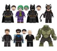 Set 8 Minifigurine tip Lego DC Super Heroes cu Batman si Killer Croc