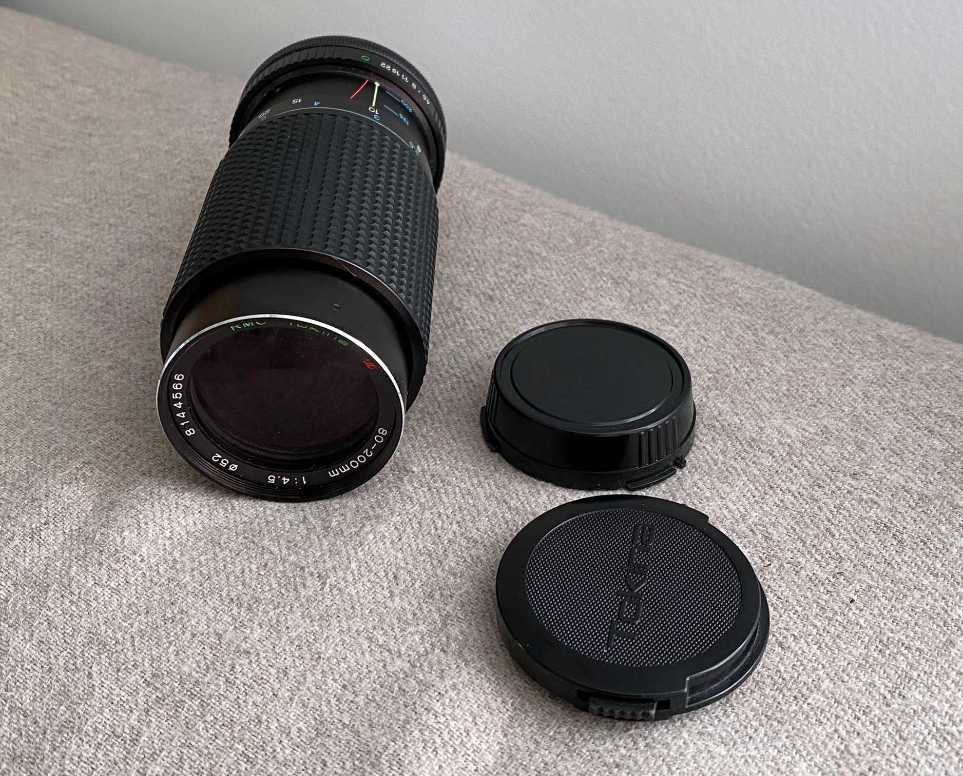 Teleobiectiv obiectiv Tokina RMC 80-200mm f4 - pt Canon FD - colectie
