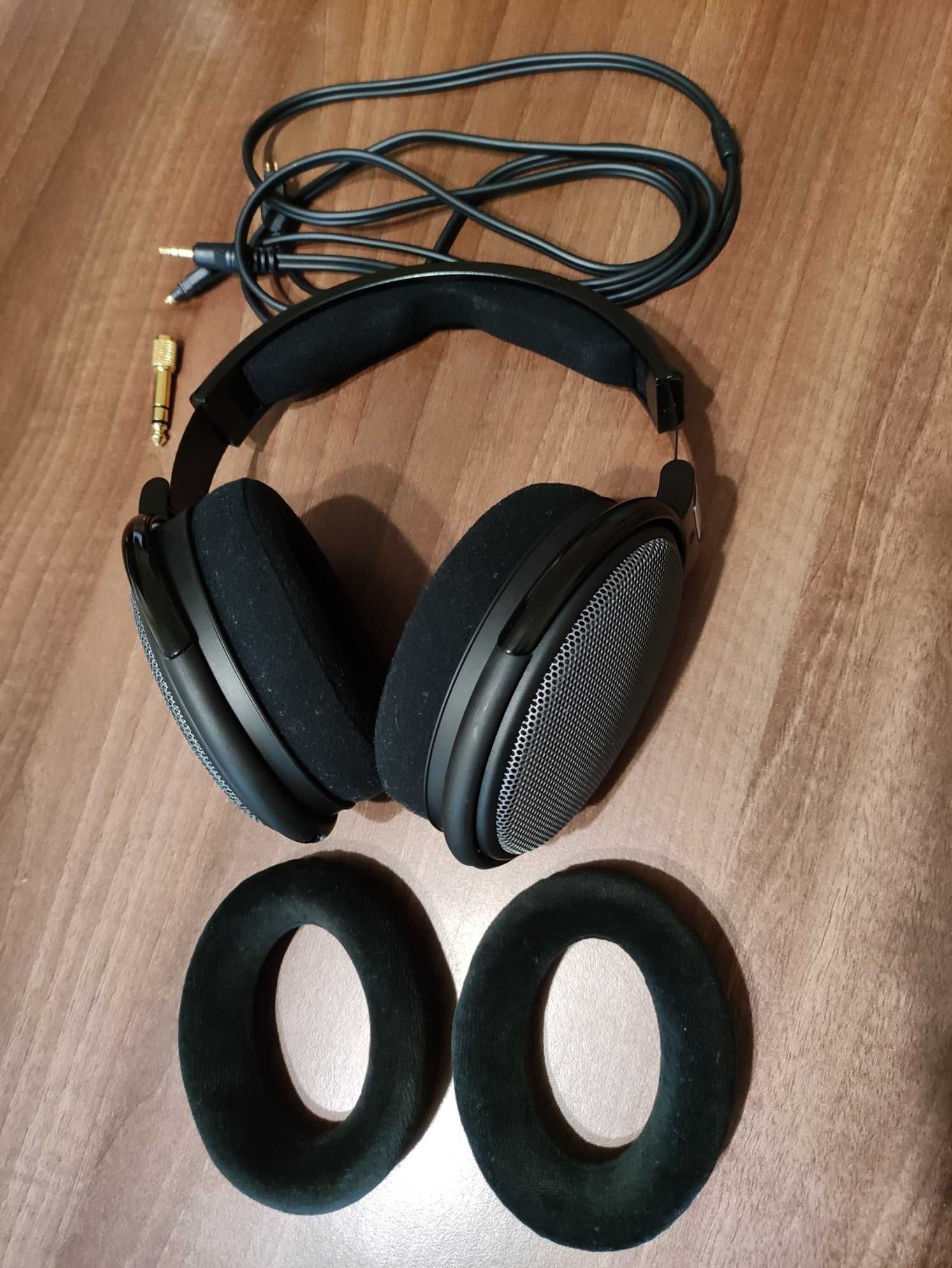 Casti Sennheiser HD58X Jubilee + Elite Velour ear pads