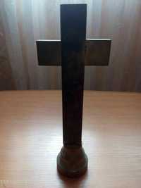 Cruce si sfesnic vechi din alama 80 lei bucata neg