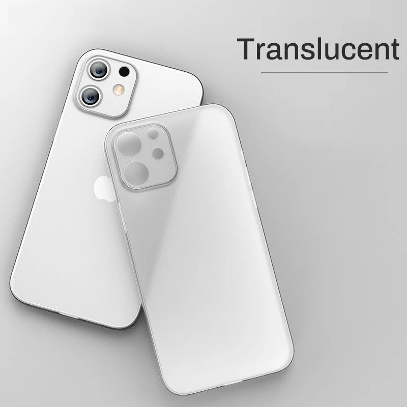 Ултра-тънък кейс за Iphone 16,15 всички модели 0.2мм 7цвята