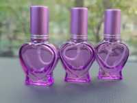 Sticlute recipiente forma inima 10ml parfum/ulei esential