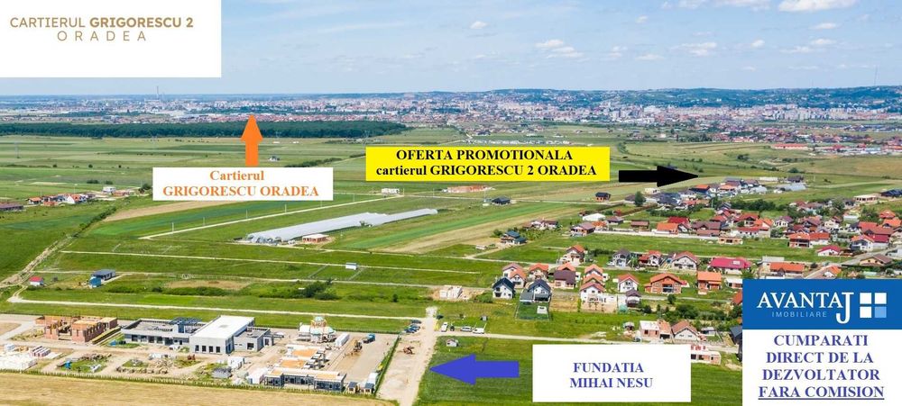 Oferta PROMOTIE in cartierul GRIGORESCU 2 Oradea - toate UTILITATILE