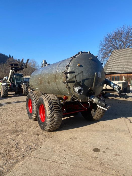 Vidanja Galvanizata 3000 L,pompa vacum. Recent adusa din Germania.