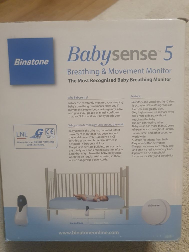 Бебешки сензор за сън Babysence 5