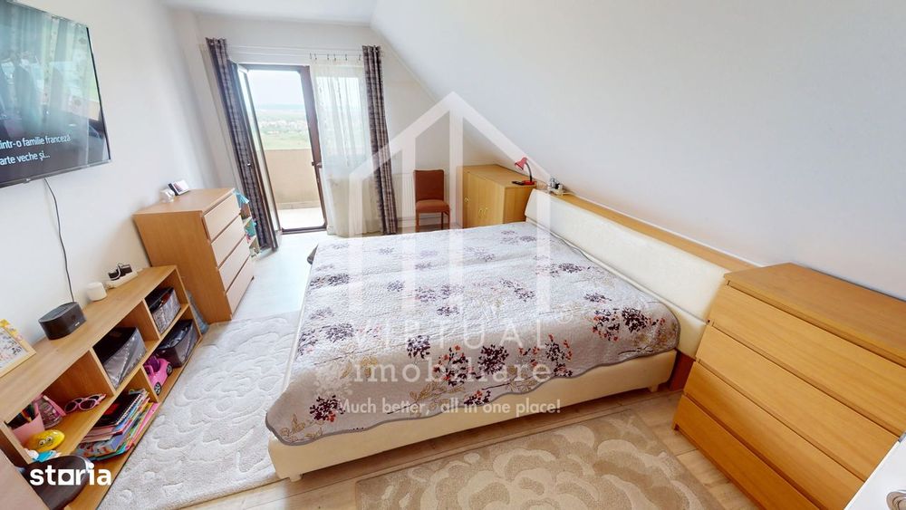 Ap tip mansarda, 4 camere, 98mp utili, balcon, lift, parcare, Tilisca