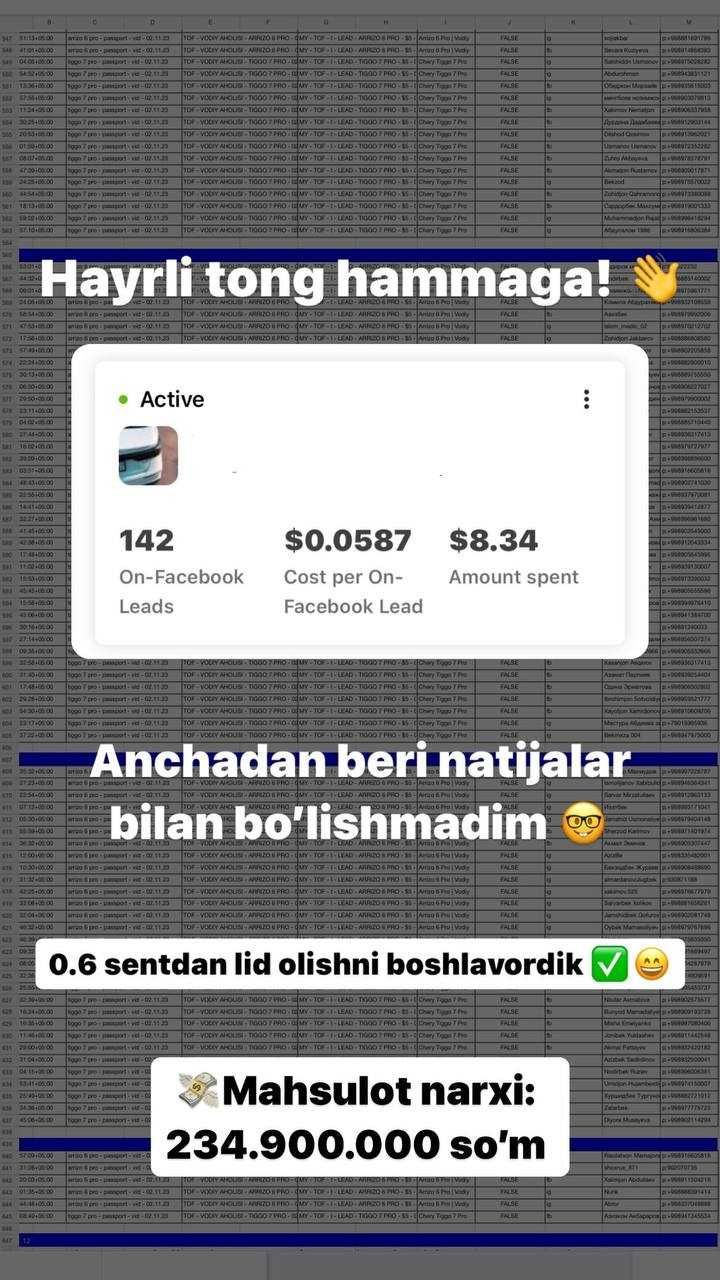 Mijozlaringizni 2x tezlikda jalb qiling – Samarali SMM/Target reklama!