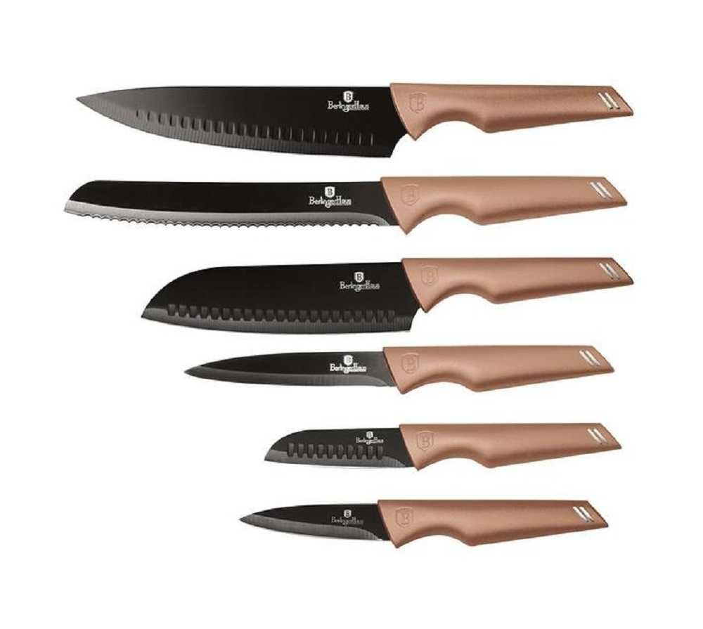 Set 6 cutite Berlinger Haus BH-2592 Metalic Rose Gold, NOU, 79 Lei