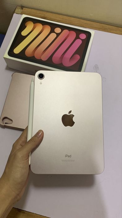 Ipad mini 6 аккумлятор 100% 1 апта ғана қолдандым
