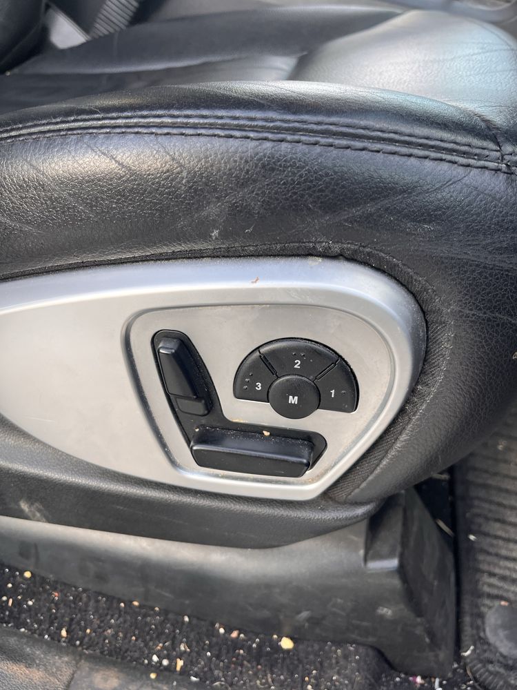 Кожен салон с погряване и памет Mercedes ML W164