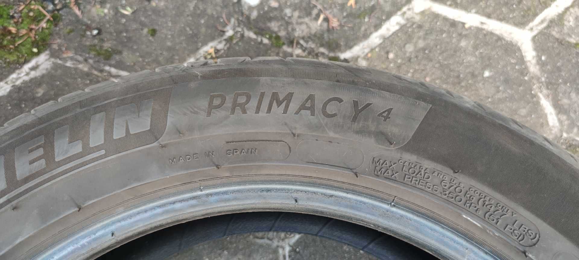 215/55R17 Michelin Primacy 4 - 3 бр летни гуми.