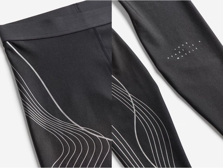 Set Colanti+bustiera, DRYMOVE, H&M, high-tech, nou, XS