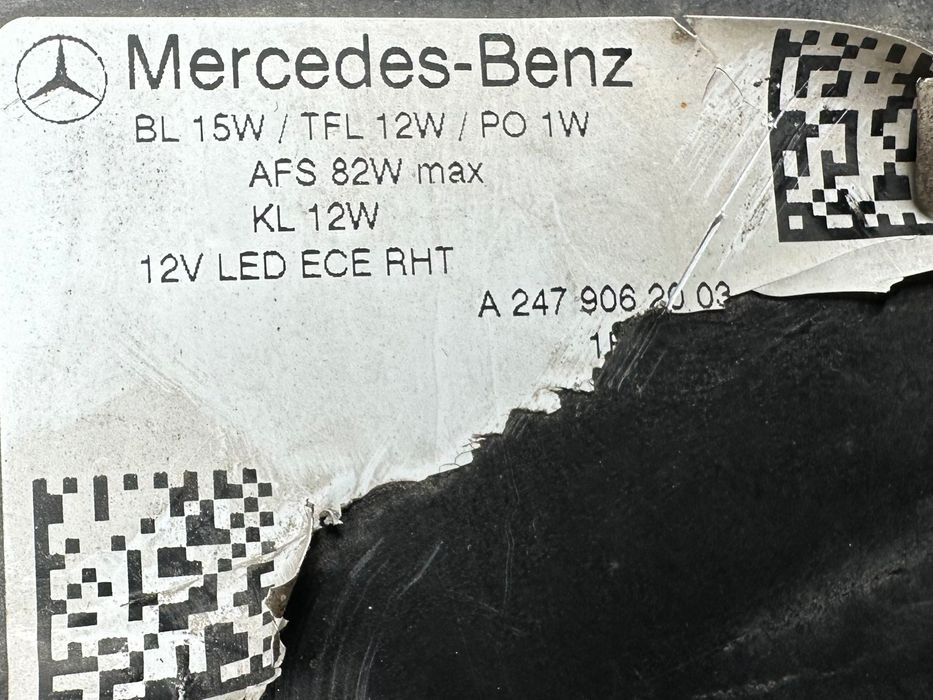 Фар десен фарове MULTIBEAM за Мерцедес B-класа Mercedes B-class W247