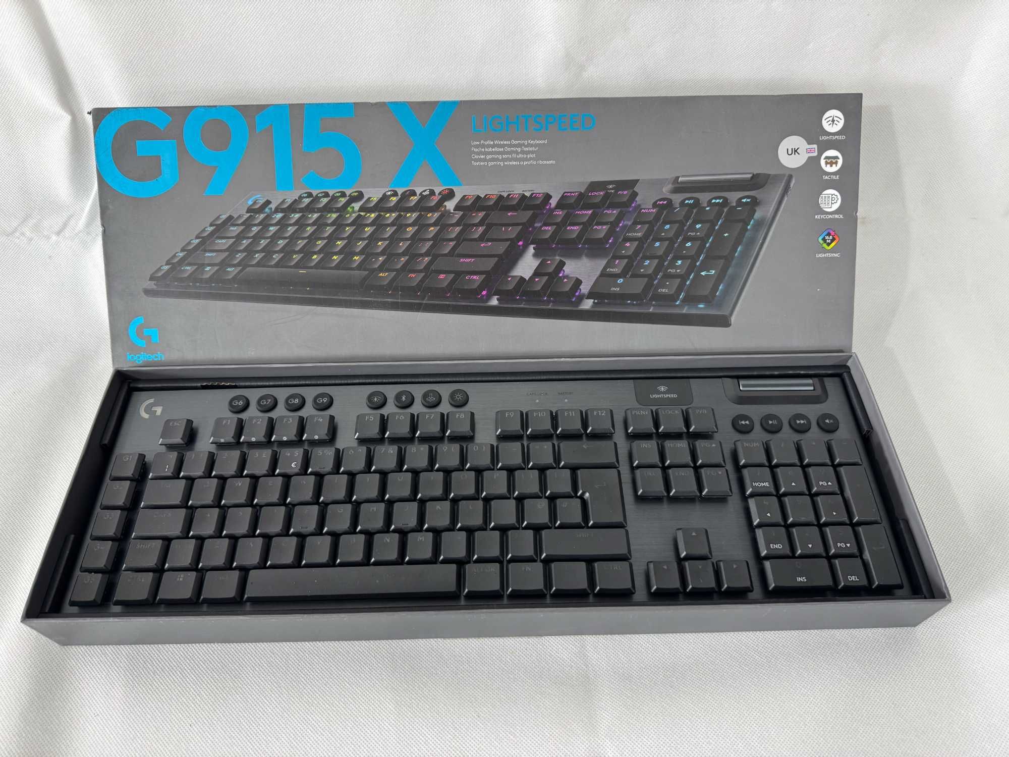 Клавиатура гейминг Logitech - G915 X Lightspeed