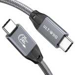 Cablu video 1.8m ULT-WIIQ USBC 3.2 Gen2x2,4K-144Hz,20 Gbps,PD 3.1 240W