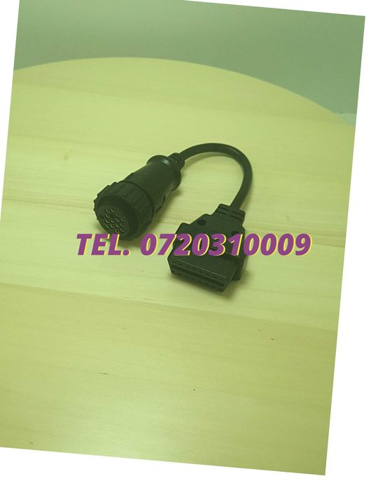 Cablu Adaptor Camion Scania 16 Pin La Obd2 16 Pin