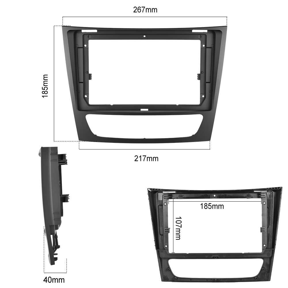 Адапторна рамка 2 DIN 9 Inch двоен дин Mercedes E Class W211 CLS C219