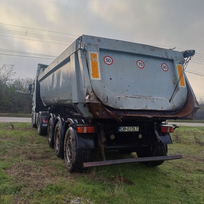 Ansamblu basculabil Man tgx euro5 si remorca Schmitz 2007