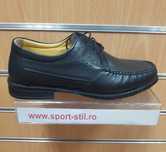 pantofi din piele naturala Dr.Jells cod. B061-162SIYAH