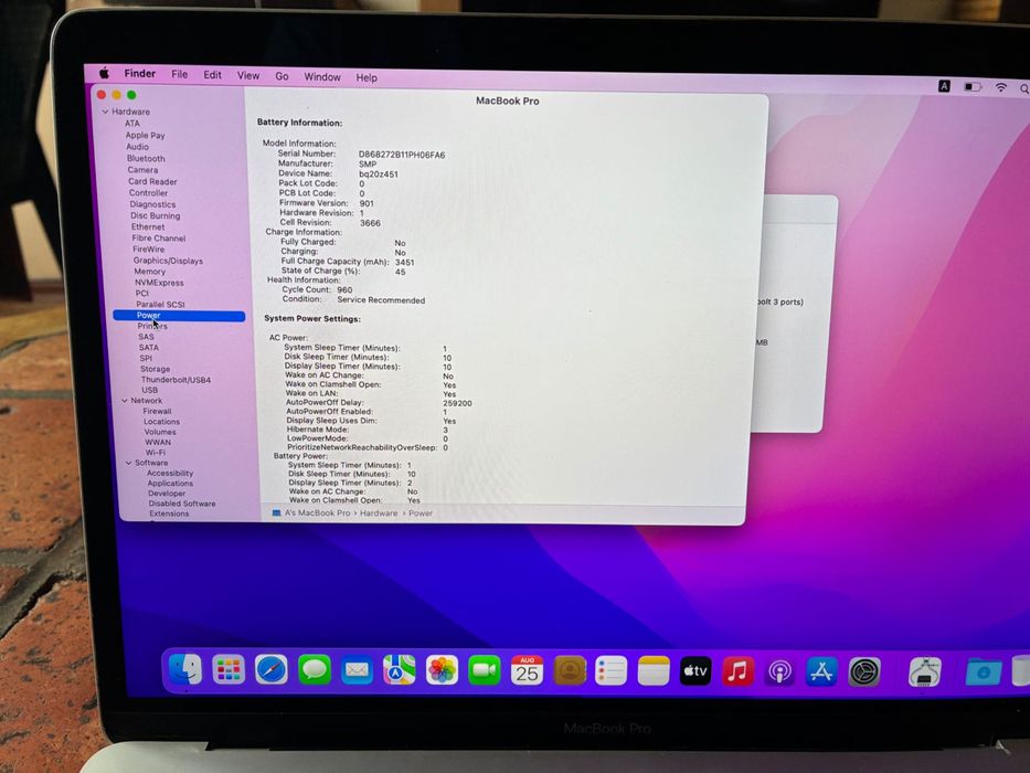 MacBook Pro A1708 13инча 2017г 256gb