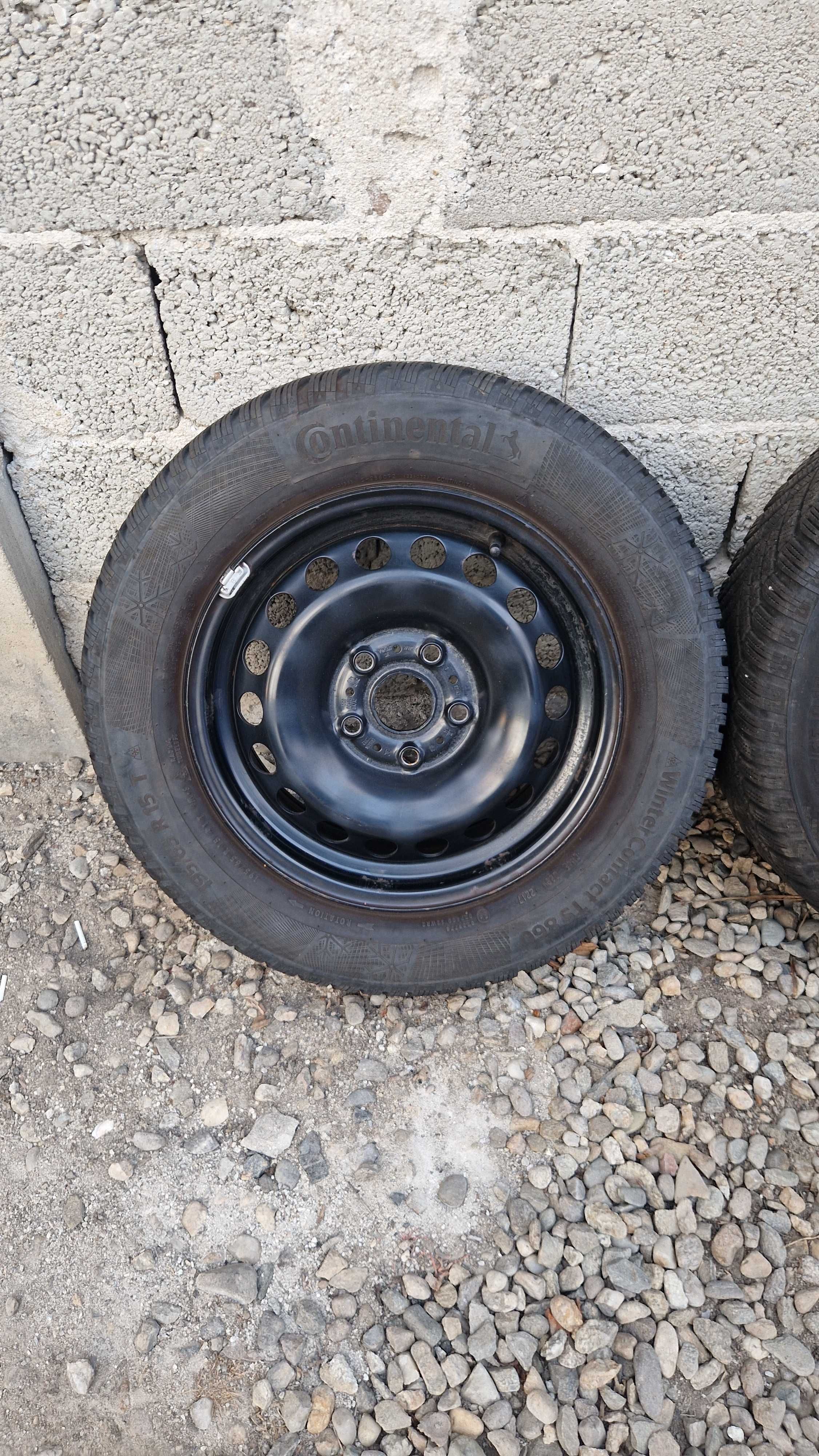 VW Caddy джанти със зимни гуми 195/65/15 6J×15 5×112 ЦО 56