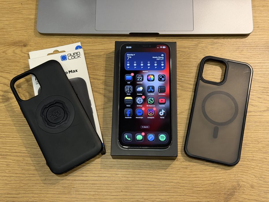 De vanzare iPhone 12 Pro Max 128GB Graphite Full Box