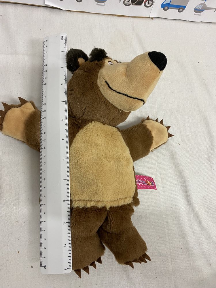 MASHA AND THE BEAR jucărie din pluș mănușă teatru ursuleț 28 cm