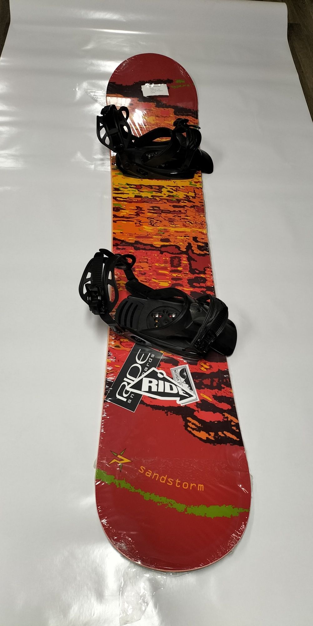 Snowboard Sandstorm Red + Legături noua