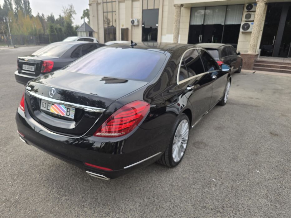 Mersedes 222 Qora 5 Lt Mator 2013 Yil Toza