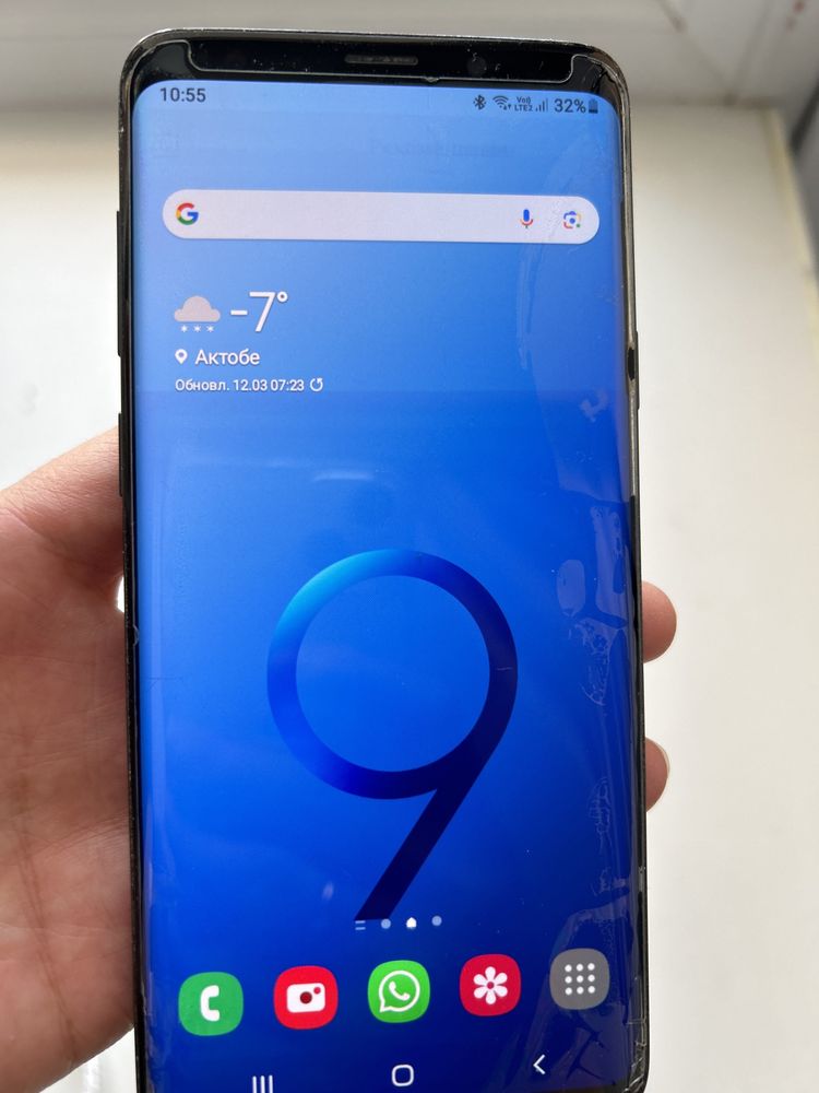 Продам телефон samsung s9+