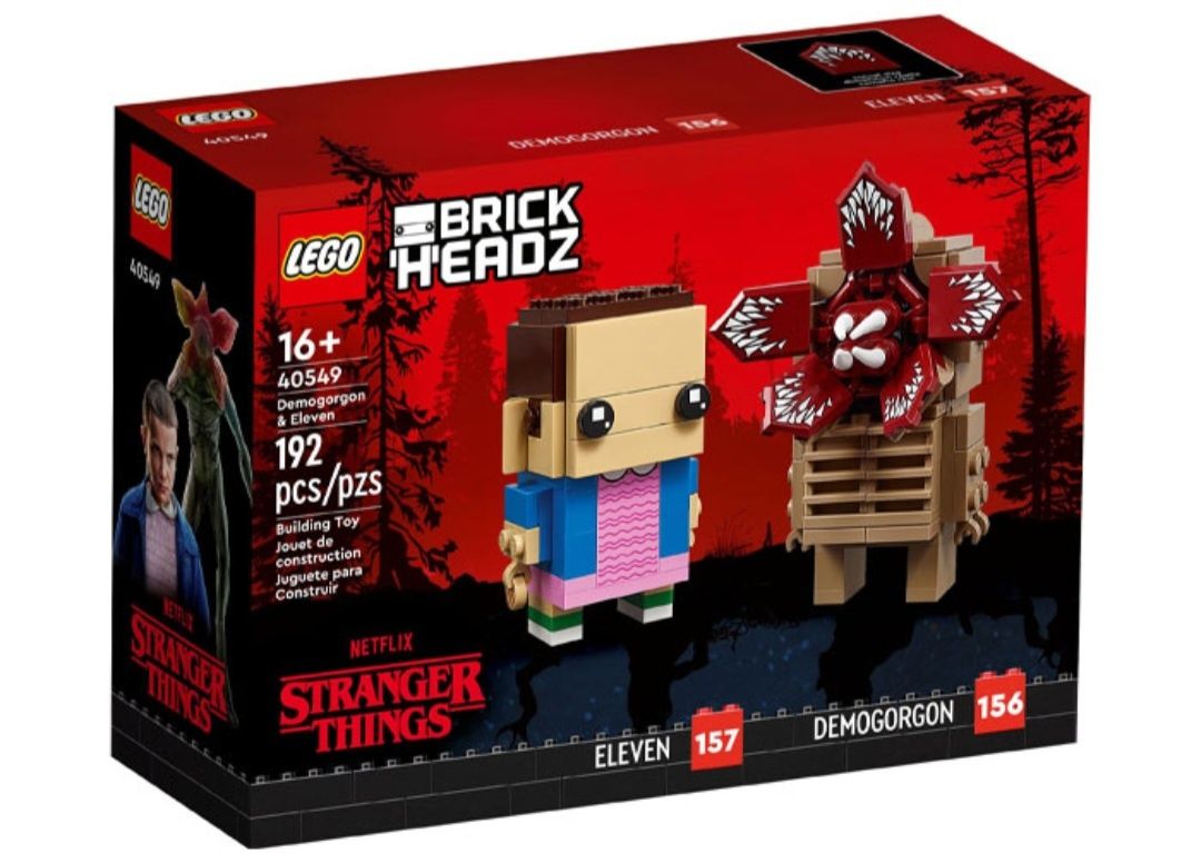 LEGO Brickheadz 40549 Demogorgon & Eleven