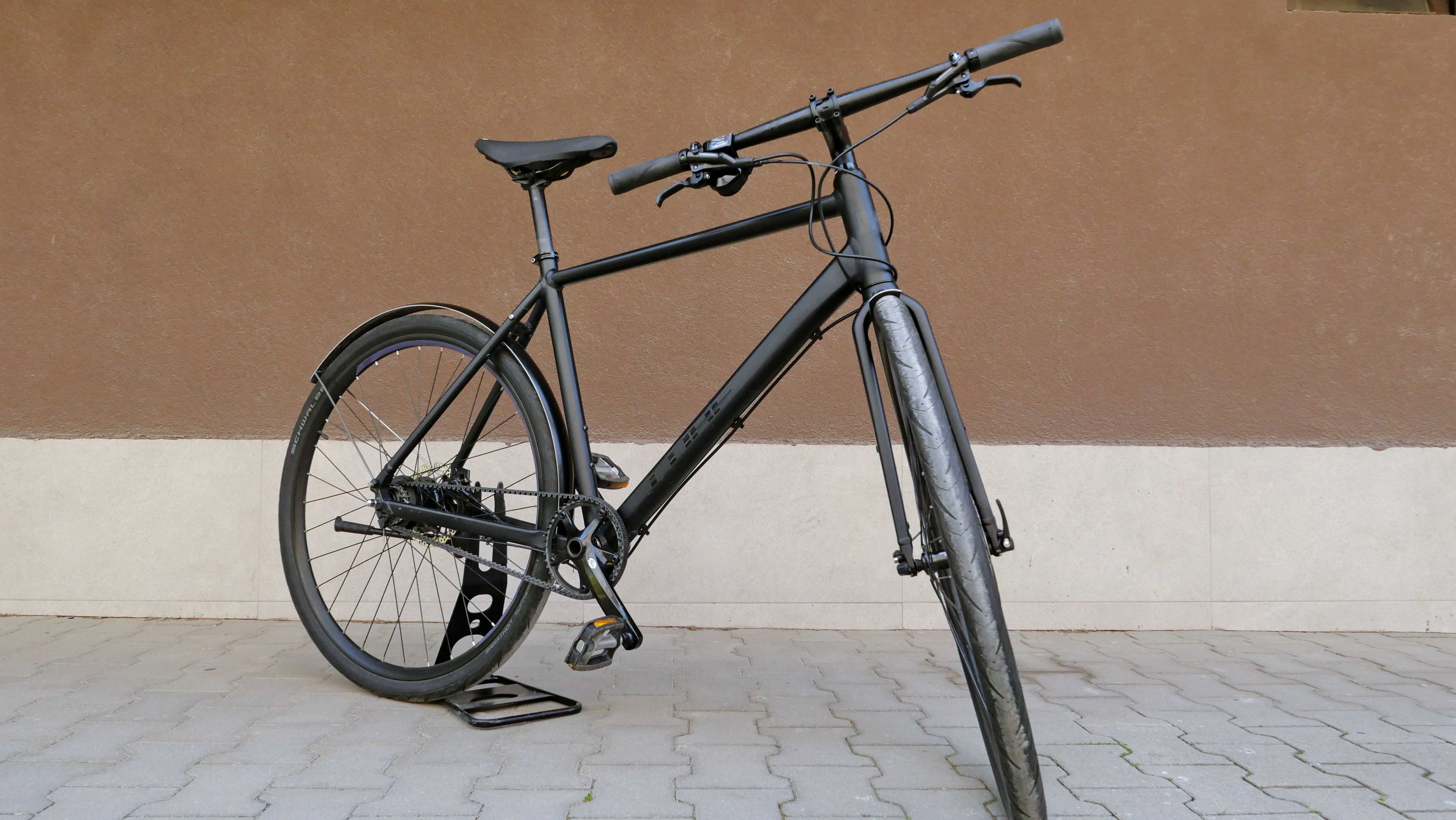 Cube Editor, 28, размер 54, ремък, Shimano Alfine 11, дискови спирачки