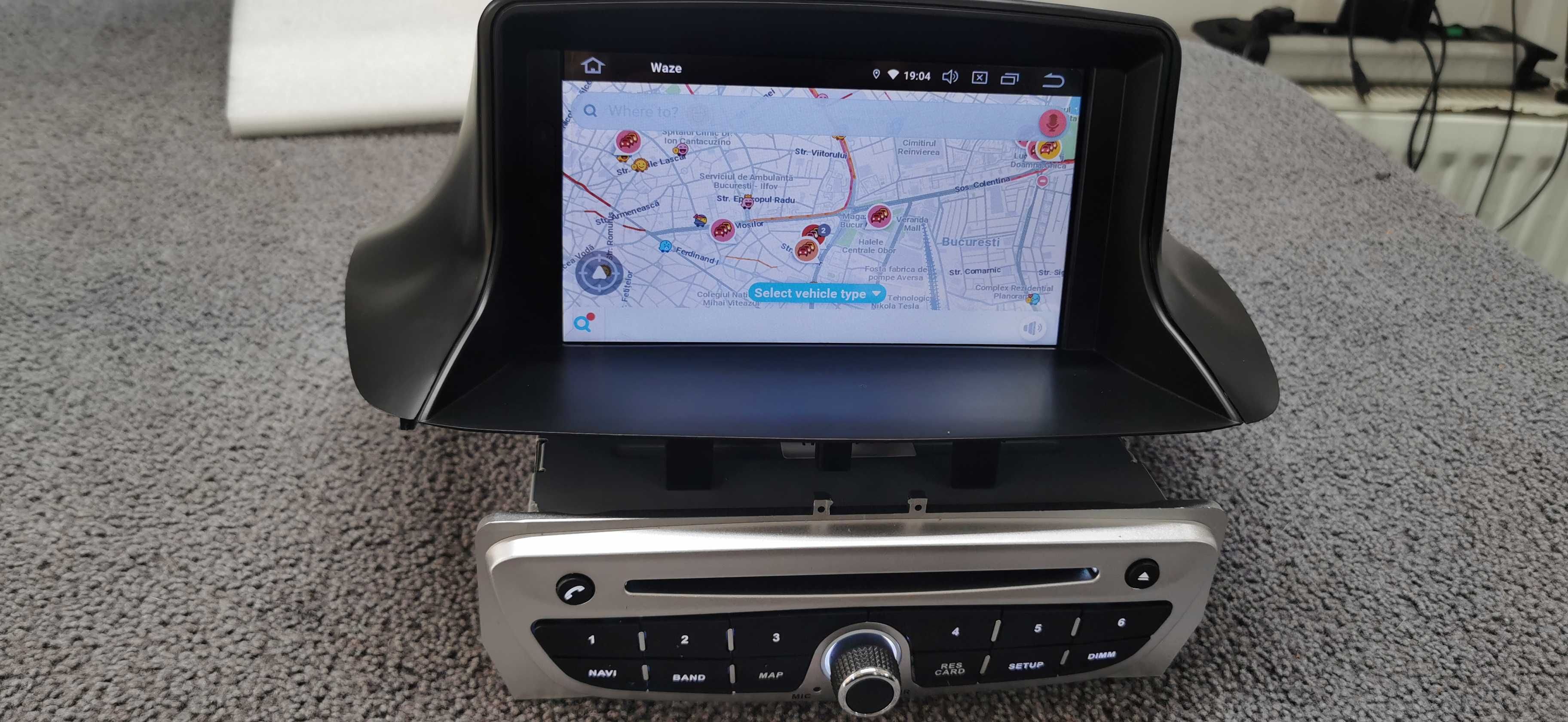 Navigatie Renault Megan 3,Fluence ANDROID 10.0 OCTACORE 64GB/4GB RAM