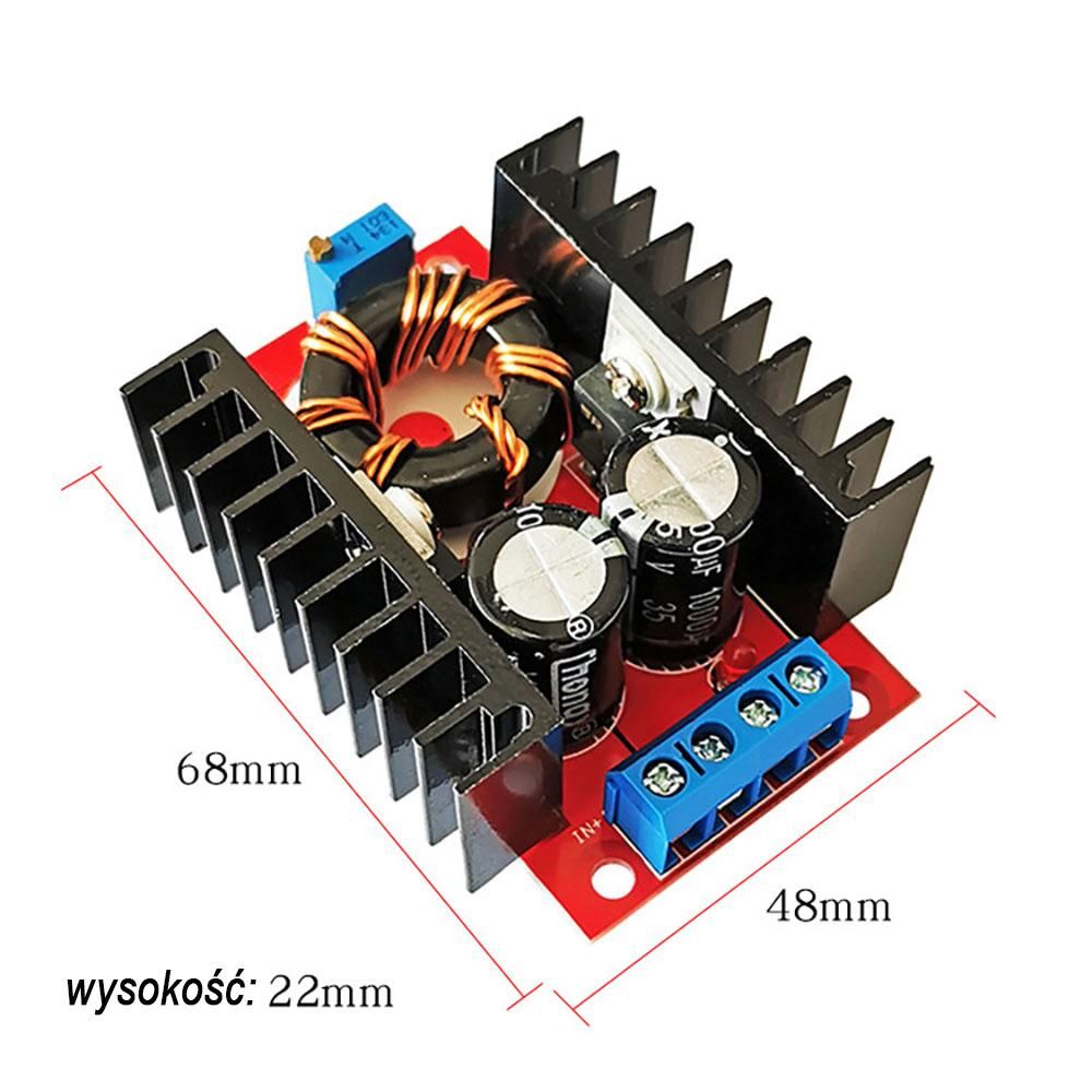 Повишаващ преобразувател 12V-35V 150W 6A DC-DC