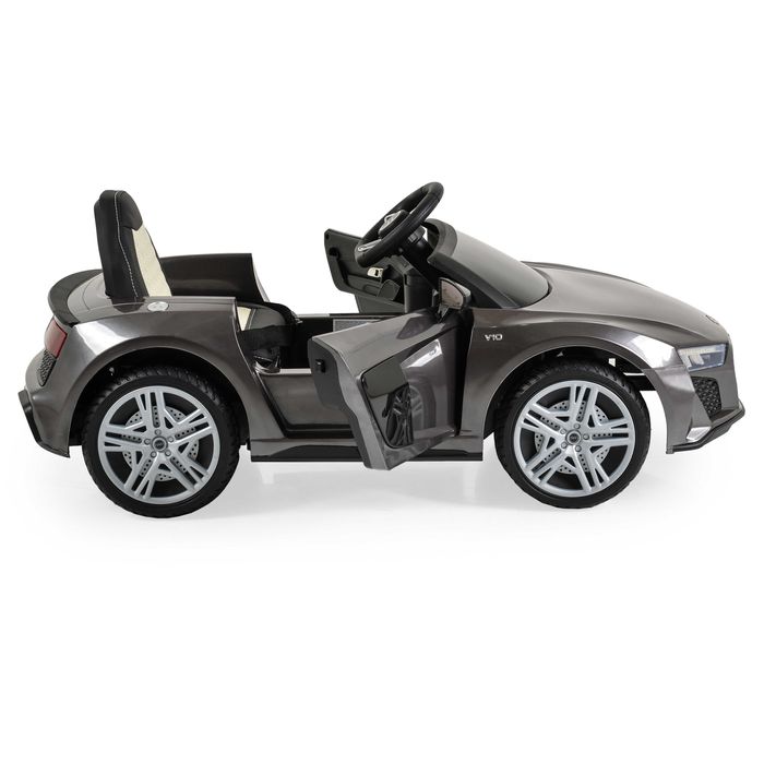ТОП ЦЕНА!НОВО!Акумулаторна кола Audi R8 Spyder с 12V,меки гуми,металик