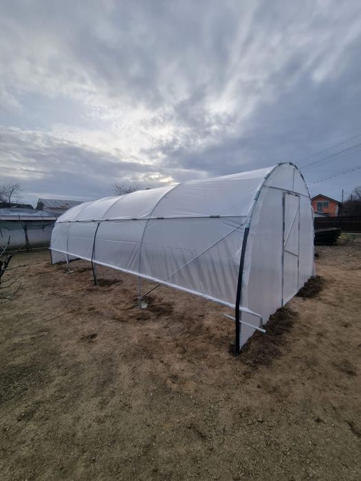 Solar/Sera legume teava zincata galvanizata, folie Perita E8