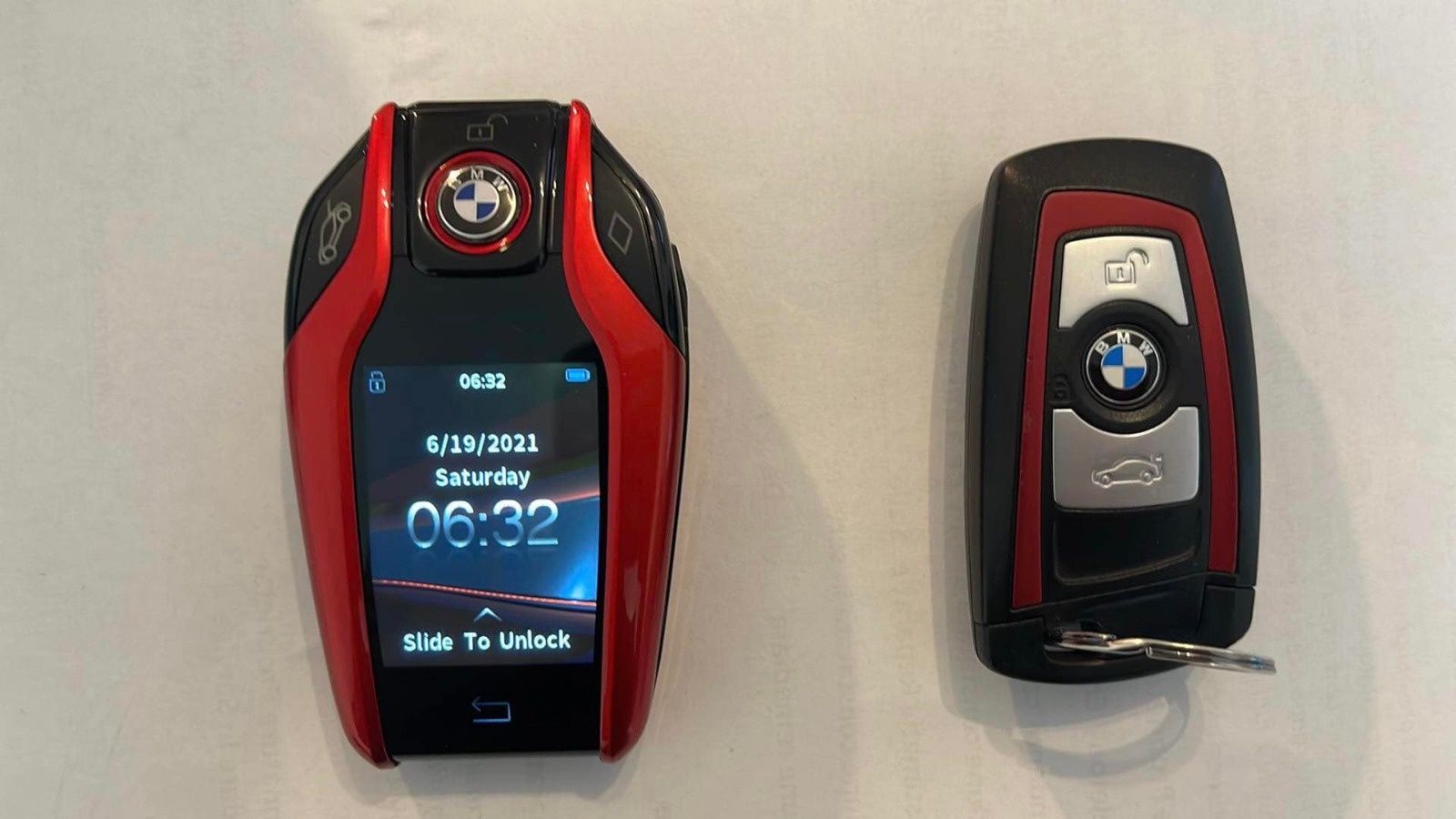 Cheie smart cu LCD și touch-screen BMW - AUDI - MERCEDES - VW