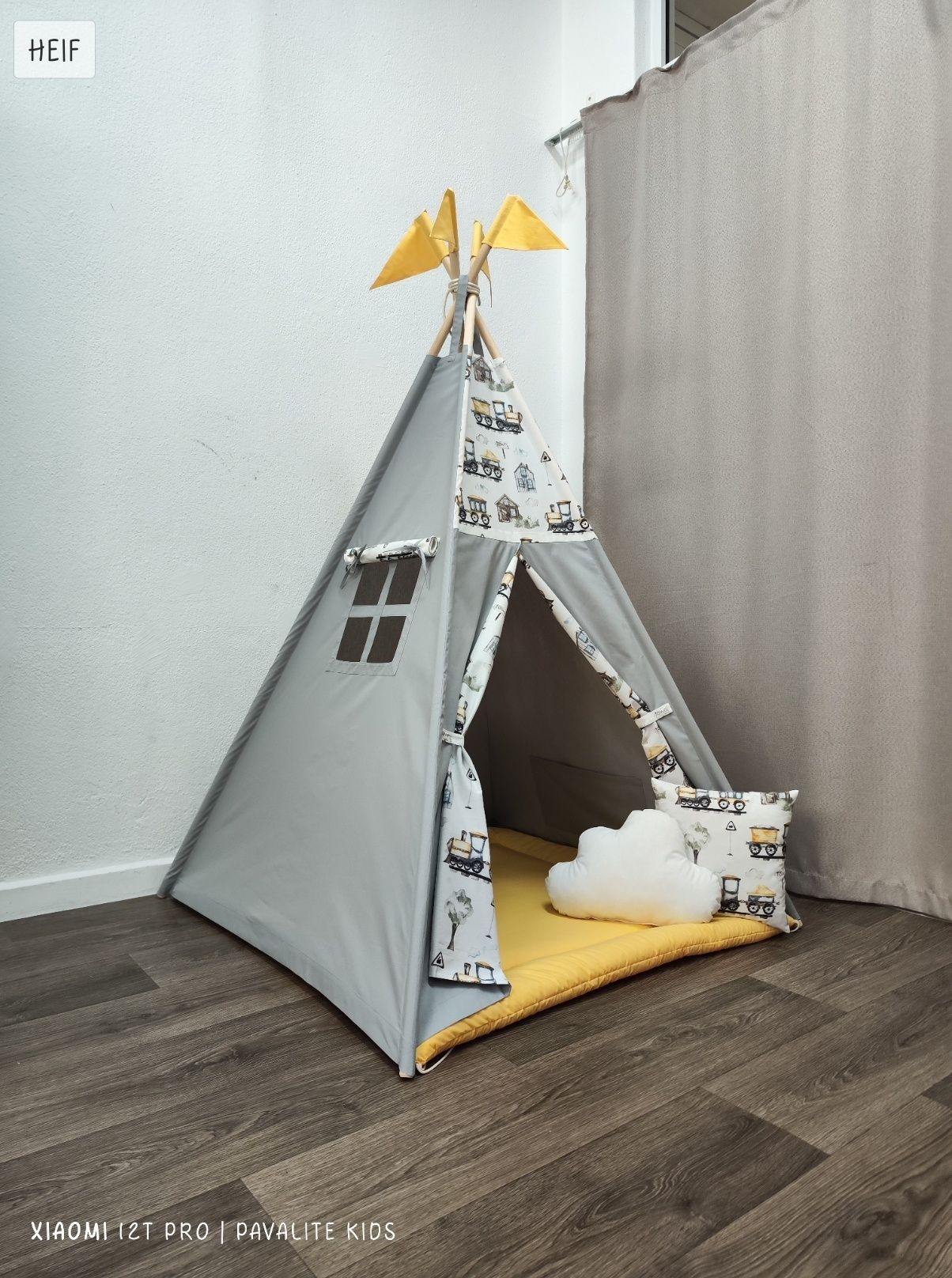 Детска палатка за игра типи