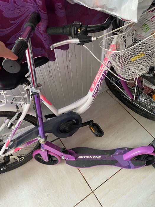 Trotinete de fete mov