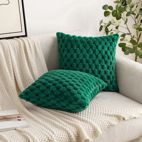 Set MIULEE 2 huse pentru perne, 45x45 cm