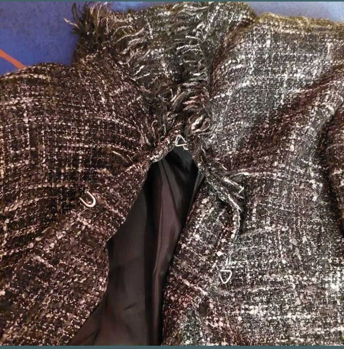 Cardigan casual cu fir