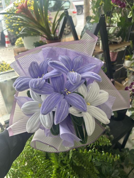 Ръчно изработени цветя